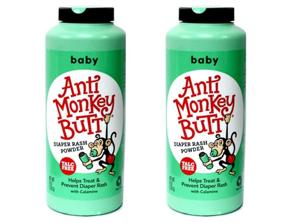 img 4 attached to Anti Monkey Butt Diaper Powder Bottle