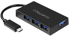 img 2 attached to Aluratek 4 Port USB 3 1 Type C