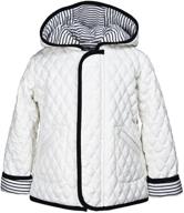 quilted boys' clothing: widgeon little hooded jacket logo