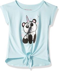 img 1 attached to 👚 Colette Lilly Vanilla Flamingo Sleeved Girls' Clothing in Tops, Tees & Blouses