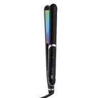 💇 ultimate styling with infinitipro by conair rainbow titanium flat iron, 1 inch – black beauty! logo