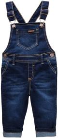 img 4 attached to 👖 OFFCORSS Toddler Boys' Adjustable Strap Slim Fit Overalls: Sizes 2T - 5T Niños Overall