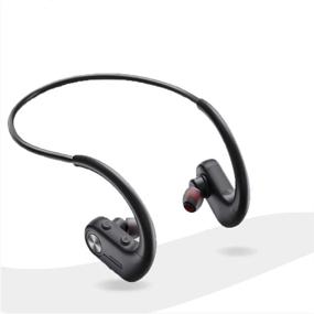 img 4 attached to 🏃 HONGYU Bluetooth 32GB MP3 Player: Sweatproof Sports Headphones, IP67 Wireless Wearable Music Player with Built-in Memory - Perfect for Running, Gym, Jogging, and Hiking