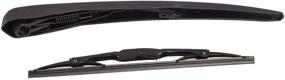 img 3 attached to Bapmic Rear Window Wiper Arm and Blade Kit for Cadillac, GMC Terrain, and Chevrolet Equinox (Part Number: 25937776)