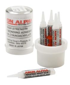 img 2 attached to 🔩 Aron Alpha Type 221 Instant Adhesive: Fast Set, 2 cps Viscosity, 10 g Capsule, 5 Tubes x 2 g (0.07 oz)