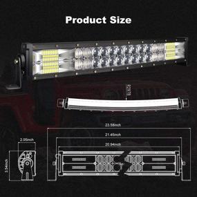 img 3 attached to Изогнутая подвеска для вождения Polaris Lighting