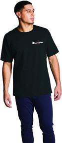 img 2 attached to Champion Classic T Shirt Black 586926 Large: Premium Men's T-Shirt in T-Shirts & Tanks