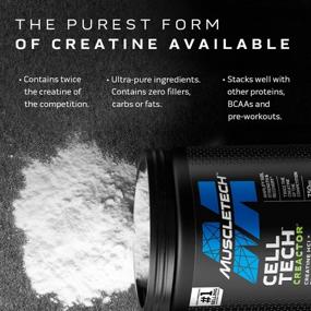 img 1 attached to MuscleTech Cell-Tech Creactor: Мощный креатиновый порошок для мужчин и женщин - экстримальный вкус Фруктовый Пунш, 120 порций