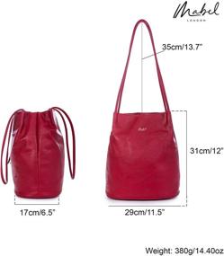 img 3 attached to Mabel London Fashion Designer Shoulder Women's Handbags & Wallets in Totes