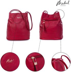 img 1 attached to Mabel London Fashion Designer Shoulder Women's Handbags & Wallets in Totes