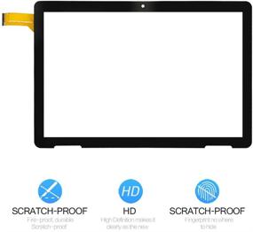 img 2 attached to 🔍 Onn 10.1 inch Tablet 2APUQW1027 Model 100011886 Touch Screen Digitizer Glass Replacement