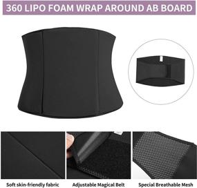 img 1 attached to 💪 YERKOAD 360 Lipo Foam Ab Board: Enhance Post-Surgery Recovery, Flatten Belly & Support Lumbar Area