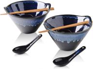 koov porcelain ramen bowl set with spoons логотип