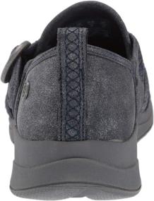 img 2 attached to Step into Comfort and Style with BZees Indigo Black Cloudlite Mesh Women's Athletic Shoes