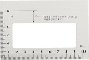 img 2 attached to 📏 Shinwa Japanese Aluminum Saddle Square for Precise Layout Measurements