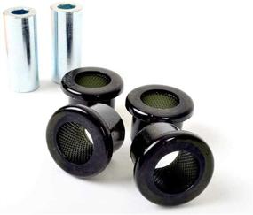 img 1 attached to 🔧 Black Whiteline KSR210 Polyurethane Bushing Kit