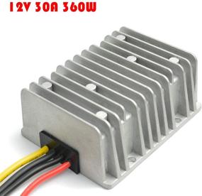 img 3 attached to 36V 48V в 12V 30A Водонепроницаемый преобразователь постоянного тока MGGi, высокомощный большого размера модуль преобразования напряжения для гольфкара, погрузчиков, автомобиля