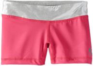 🩰 soffe girls' dance short: comfortable and stylish activewear for young dancers logo