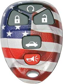 img 3 attached to Dorman 13636US Keyless Entry Transmitter Cover: Protect and Personalize Your Select Model with Red, White, and Blue Design