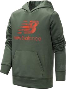 img 1 attached to 👕 Enhanced Active Performance: Graphic Pullover Sweatshirt for Optimal Comfort
