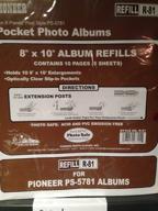 📜 authentic pioneer 8x10 refill pages for pocket album - 10 pages (5 sheets) логотип