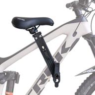 🚲 велокресло для детей shotgun: переднее велокресло для детей 2-5 лет, совместимо со всеми взрослыми горными велосипедами mtb. logo