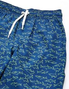 img 1 attached to Trunk Green Sharks 🦈 Boys' Swimwear by Amazon Essentials