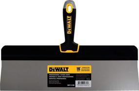 img 2 attached to 🔧 Durable & Reliable: DEWALT 16" Big Back Taping Knife with Stainless Steel & Soft Grip Handle