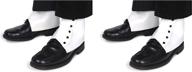 👞 classic elegance: beistle 2 pairs of white spats - timeless style for any occasion logo