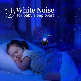 img 3 attached to 🌟 Fire Star Projector: Galaxy Light Starlight Night Lamp with Bluetooth, Timer, Music, Remote Control, and Real Room LED Ocean Wave Cloud Stars - Perfect for Kids, Adults, Bedroom, Ceiling, and Toddler