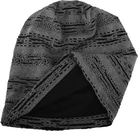 img 2 attached to 🧢 EINSKEY Unisex Slouchy Beanie 2-Pack – Oversized Baggy Skull Cap: Thin Knit Hat for Summer