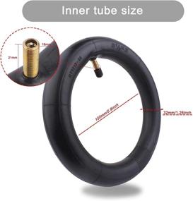 img 3 attached to 🛴 TOMALL Double Thickness Inner Tubes: 8.5 Inch Rubber Tires for Xiaomi M365 Electric Scooter - High-Performance 8 1/2x2 Replacement Tyres