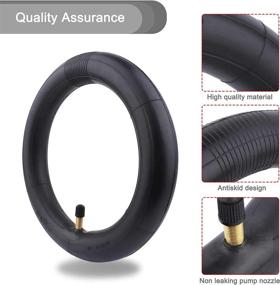 img 1 attached to 🛴 TOMALL Double Thickness Inner Tubes: 8.5 Inch Rubber Tires for Xiaomi M365 Electric Scooter - High-Performance 8 1/2x2 Replacement Tyres