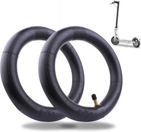 img 4 attached to 🛴 TOMALL Double Thickness Inner Tubes: 8.5 Inch Rubber Tires for Xiaomi M365 Electric Scooter - High-Performance 8 1/2x2 Replacement Tyres