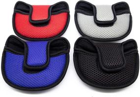 img 1 attached to 🏌️ Barudan Golf Mesh Lightweight Putter Cover: Ultimate Protection for Odyssey, Scotty Cameron, Ping, Taylormade, 4 Color Options!