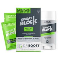 sweatblock clinical solid deodorant + 2 driboost clinical protection antiperspirant 💦 wipes: ultimate sweat & odor protection combo - solid deodorant + 2 wipes logo