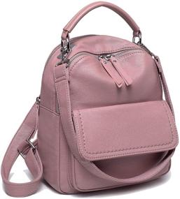 img 4 attached to 👜 ChaseChic Pocket Convertible Women's Handbags & Wallets with Backpack Option