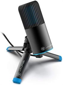 img 4 attached to 🎙️ JLab Talk Go USB Microphone with USB-C Output - Cardioid/Omnidirectional, 96k Sample Rate, 20Hz-20kHz Frequency Response, Volume Control, Quick Mute - Plug and Play