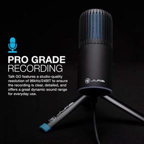 img 3 attached to 🎙️ JLab Talk Go USB Microphone with USB-C Output - Cardioid/Omnidirectional, 96k Sample Rate, 20Hz-20kHz Frequency Response, Volume Control, Quick Mute - Plug and Play