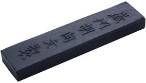 img 1 attached to 🖌️ Hukaiwen Handmade Oil Smoke Ink Stick - Ideal for Chinese & Japanese Calligraphy and Painting - Jbh 31g