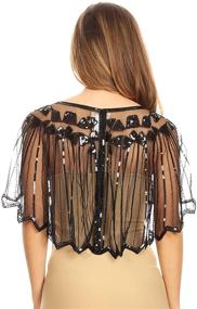 img 1 attached to 👗 Anna Kaci Women's Accessory: Vintage Evening Flapper