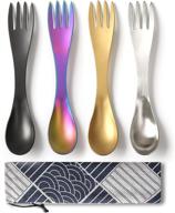 портативный рюкзак из нержавеющей стали wulisan utensil логотип