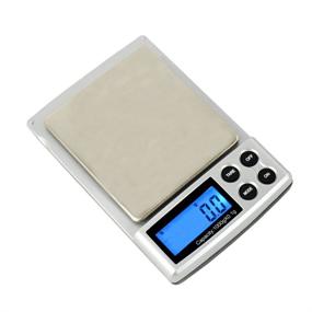 img 1 attached to 📏 STree Digital Pocket Scale 1000g - High Precision Gram Jewelry Weigh Scale, Backlit Display, 0.01oz Resolution