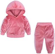 👕 trendy kids tales tracksuit sweatpants: boys' clothing for fashion-forward youngsters! logo