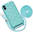 necklace compatible silicone crossbody lanyard cell phones & accessories in cases, holsters & clips logo