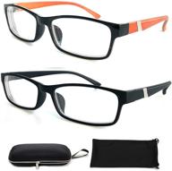 myopia distance glasses: nearsighted, shortsighted, for men and women (1.0, 1.5, 2.0, 2.5, 3.0, 4.0) logo