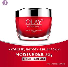 img 1 attached to 🌙 Olay Regenerist Micro-Sculpting Night Cream – Advanced Anti-Aging Face Moisturizer, 50g