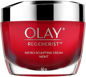 img 3 attached to 🌙 Olay Regenerist Micro-Sculpting Night Cream – Advanced Anti-Aging Face Moisturizer, 50g