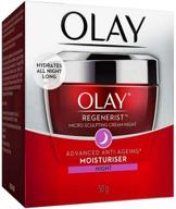 🌙 olay regenerist micro-sculpting night cream – advanced anti-aging face moisturizer, 50g logo