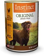 nourish your beloved canine with instinct grain-free wet dog food: original recipe natural canned food logo